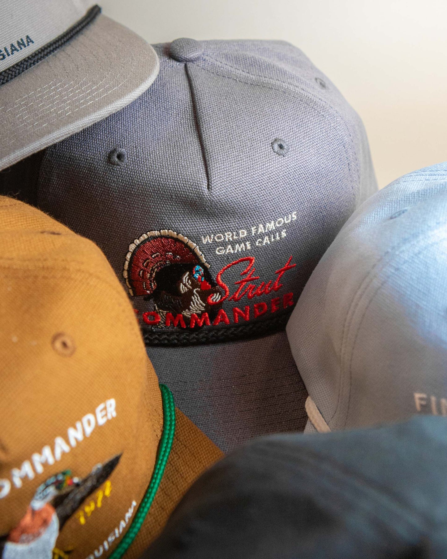 Strut Commander World Famous Gunmetal Goat Rope Hat