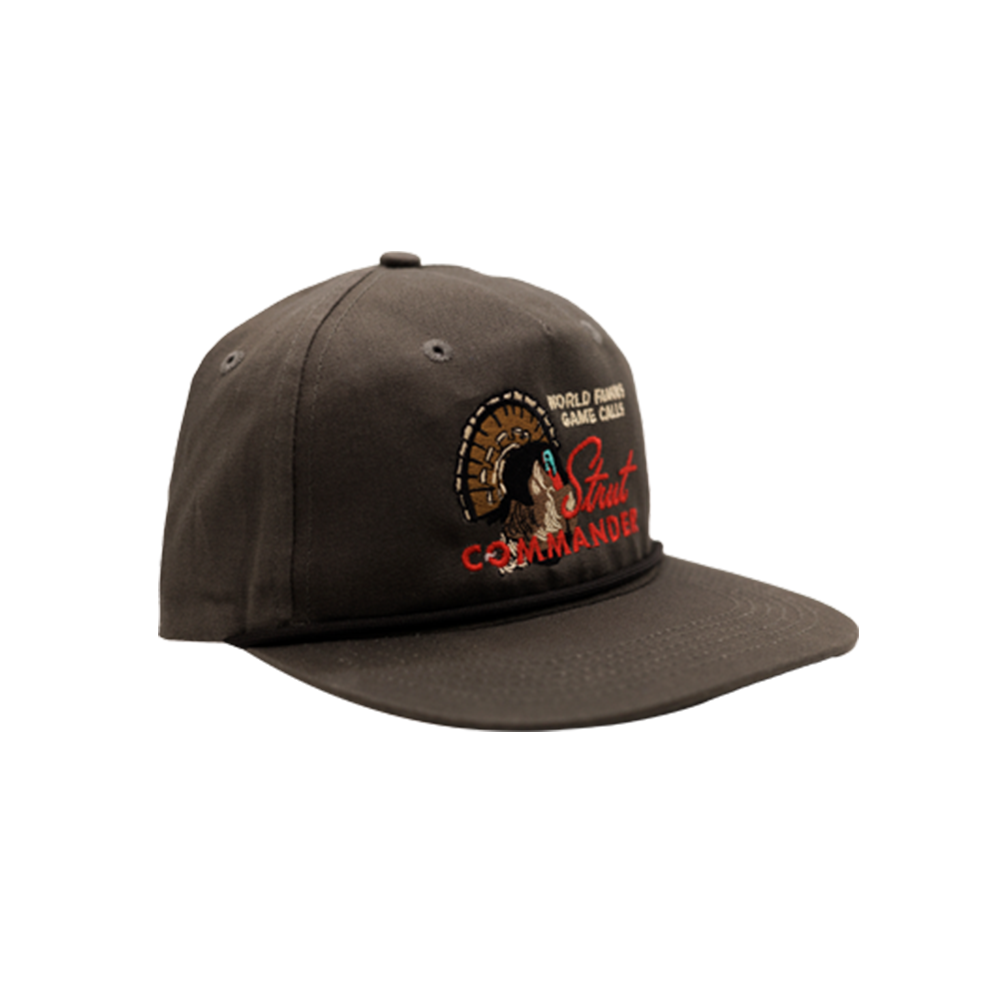 Strut Commander World Famous Gunmetal Goat Rope Hat