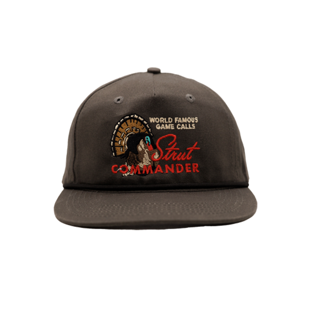 Strut Commander World Famous Gunmetal Goat Rope Hat