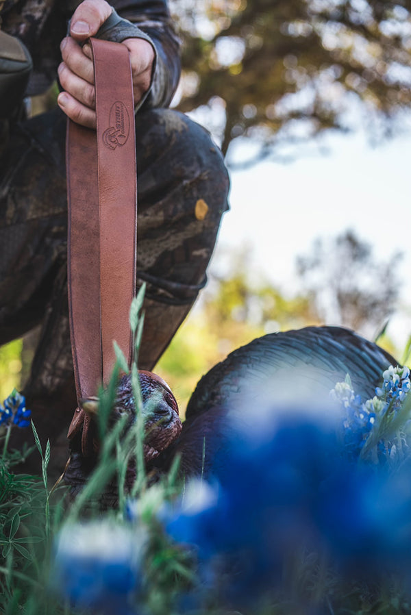 Strut Commander Leather Turkey  Tote