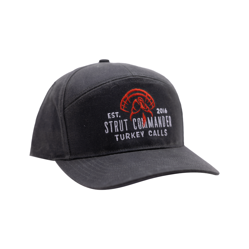 Strut Commander Word Mark Richardson Waxed Cotton Hat