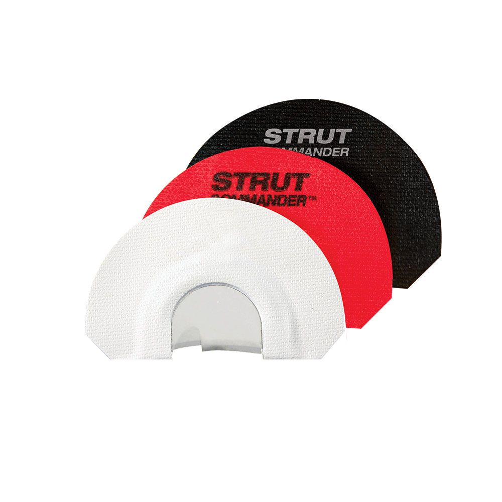 web 0040 3packSC18MC3 appelant dindon strut commander turkey mouth call - realistic