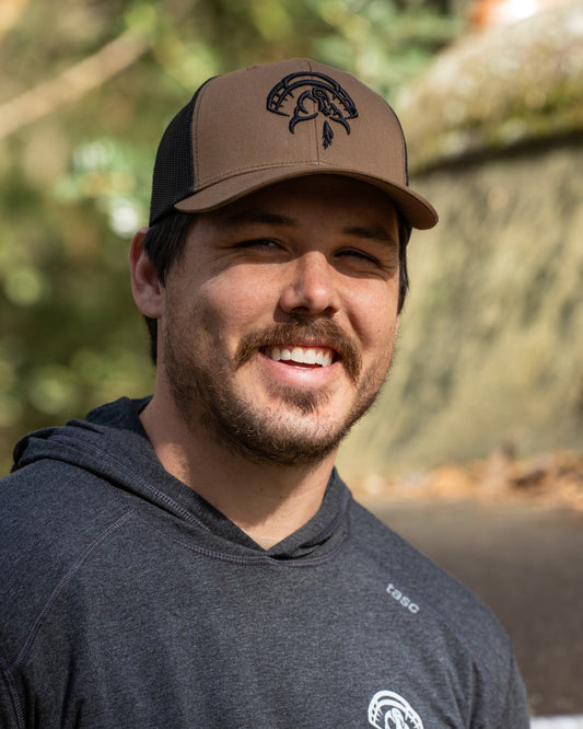 Strut Commander Coffee/Black Icon Hat