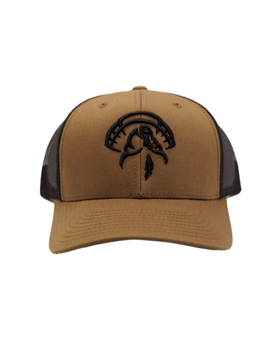Strut Commander Coffee/Black Icon Hat